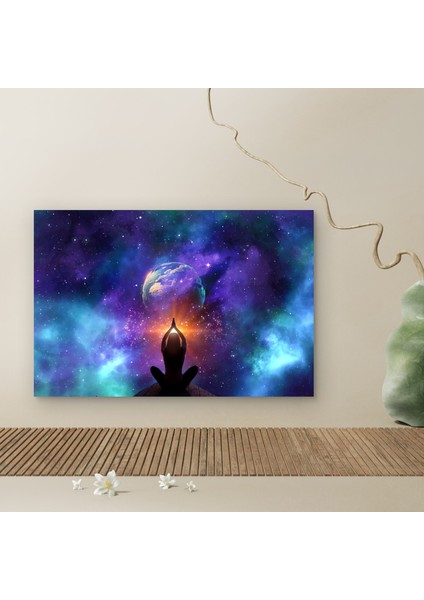 Meditasyon Gezegenbaskı Kanvas Tablo fırsatları