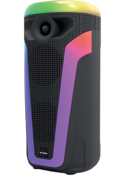 D69 Siyah Rgb Ledli Taşınabilir Bluetooth Hoparlör Parti Speaker fırsatları