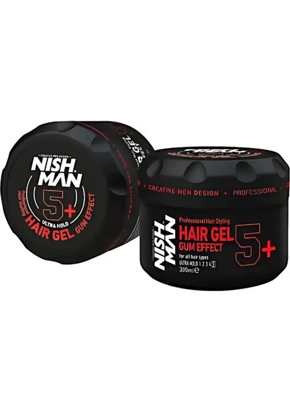Nıshman Ultra Sert Sakız Etkili Saç Jölesi 5+ 300 ml
