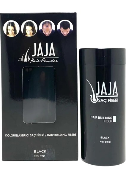 Fibers Saç Dolgunlaştırıcı Topik 50 gr Siyah