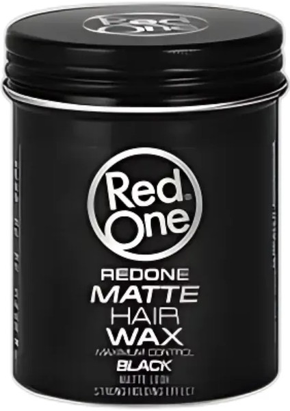 Mat Wax Şekillendirici Aromatik Koku 100 ml Siyah Renkli Erk Saç Ürünü