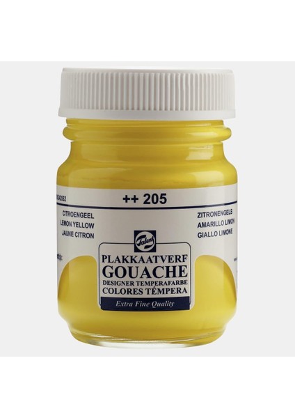 Guaj Boya 16 ml Lemon Sarı (Limon Sarısı) 205