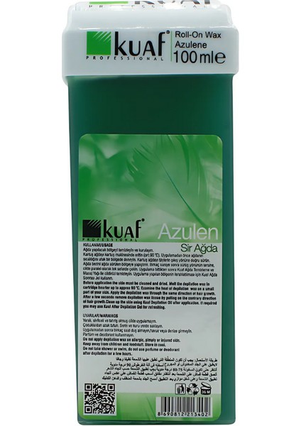 Kuaf Roll-On Ağda Azulen 100 ml