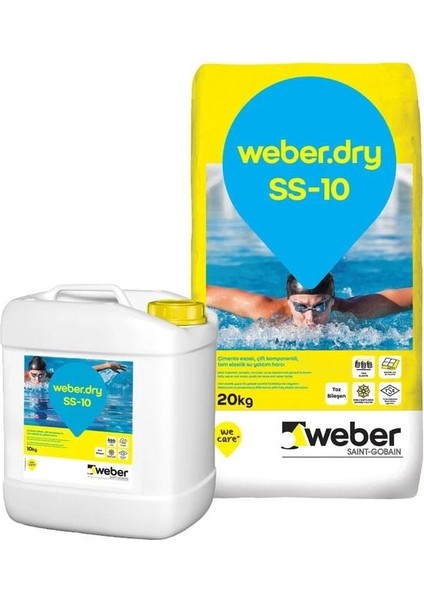 Dry Ss-10 Tam Elastik Su Yalıtımı 20+10 kg