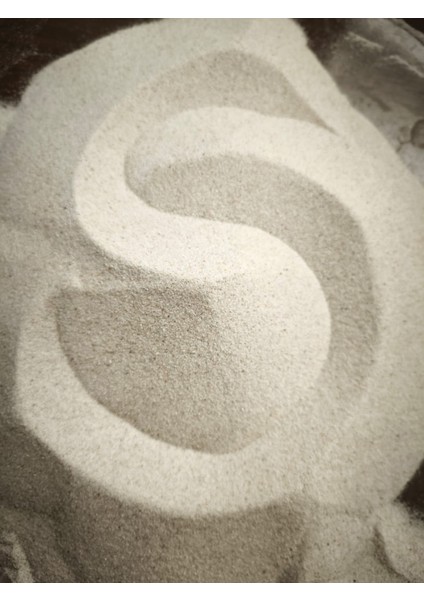 Goldmind 1kg Çocuk Oyun Kumu, Doğal ve Tozumaz Silis Plaj Kumu, Teraryum, Süsleme, Dekor Kumu 1kg