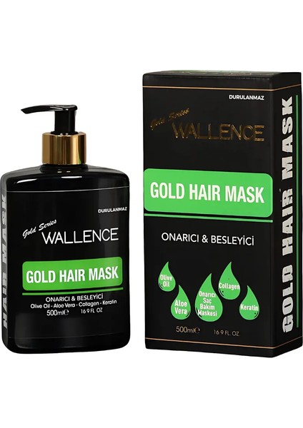 Wallence Gold Haır Mask 500 ml