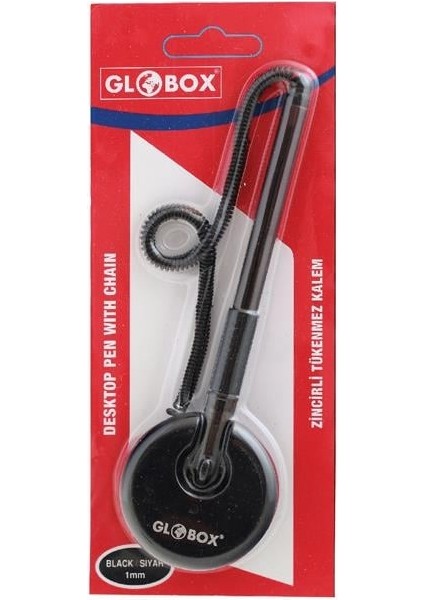 Tükenmez Kalem Zincirli Siyah 1035