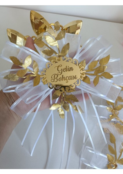 Gold Pleksi Gelin Bohça,valiz Süsü fiyatları