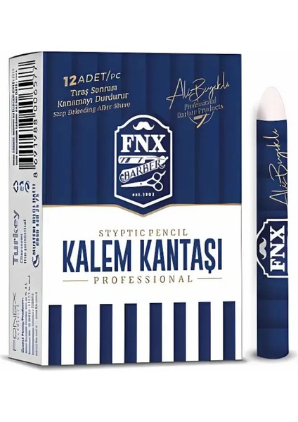 Fnx Barber Ali Bıyıklı Kalem Kan Taşı