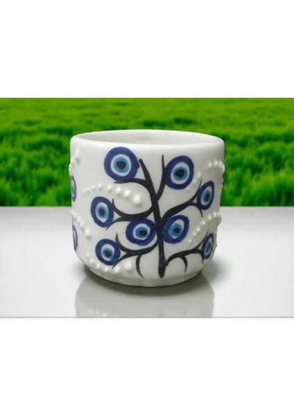 Seramik El Yapımı Nazar Ağacı Kupa modelleri