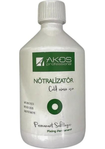 Akos Nötralizatör Perma Sabitleyici 500 ml