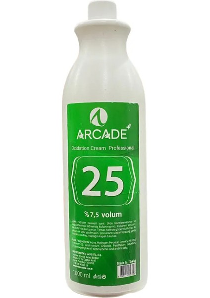 Arcade Oksidan Krem 25 Volüm 1000 ml