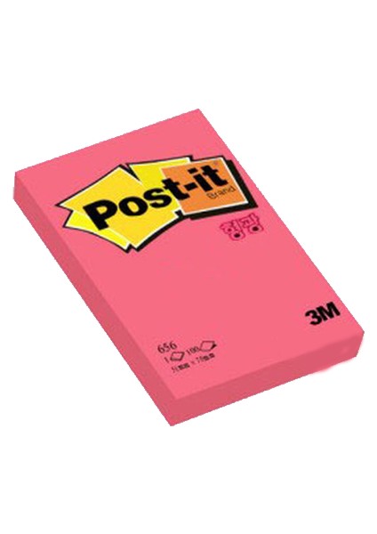 Yapışkanlı Not Kağıdı 100 Yp 51X76 Melon Pembe 656