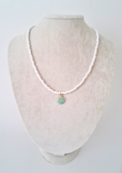 Yeşil Deniz Kabuklu Kolye fiyatları