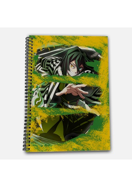 Demon Slayer Obanai Çizgisiz A4 Okul Defteri 72 Yaprak Model 2 fiyatları