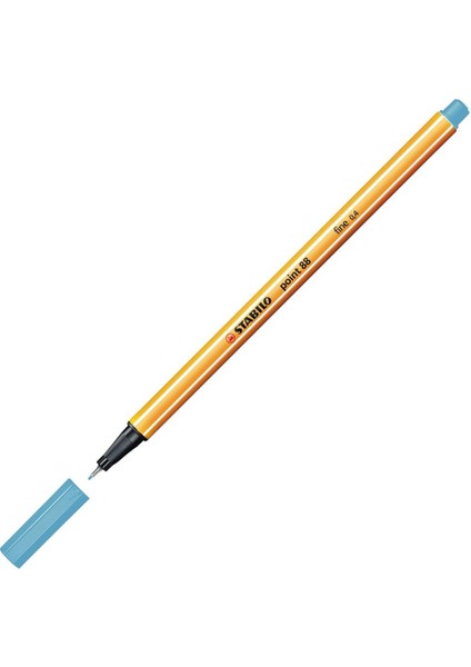 Keçe Uçlu Ince Kalem 88 Point 0.4 mm Uçuk Mavi 88/57