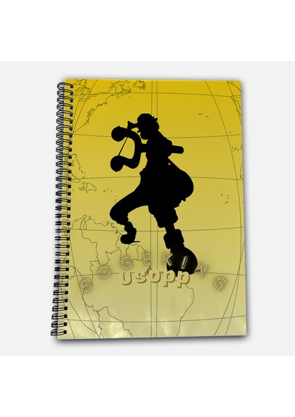 One Piece Usopp Çizgisiz A4 Okul Defteri 72 Yaprak Model 2 - Hasır Şapka Serisi fiyatları