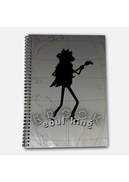One Piece Brook Kareli A4 Okul Defteri 72 Yaprak Model 2 - Hasır Şapka Serisi fiyatları