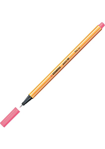 Keçe Uçlu Ince Kalem 88 Point 0.4 mm Pembe 88/29