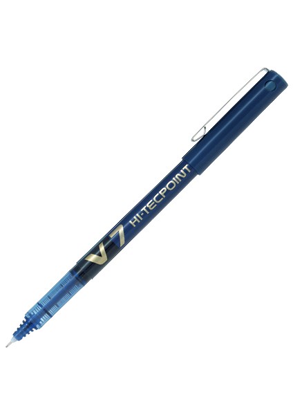 Roller Kalem Hi-Tecpoint Iğne Uç 0.7 mm Mavi Bx-V7-L-E