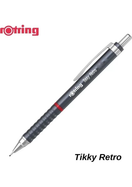 Versatil Kalem Tıkky Retro Metalik Gri 0.5 mm 2202567