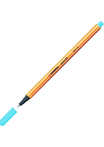 Keçe Uçlu Ince Kalem 88 Point 0.4 mm Buz Mavisi 88/11