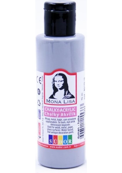 Akrilik Boya Chalky 70 ml Duman (Füme) SD170-10