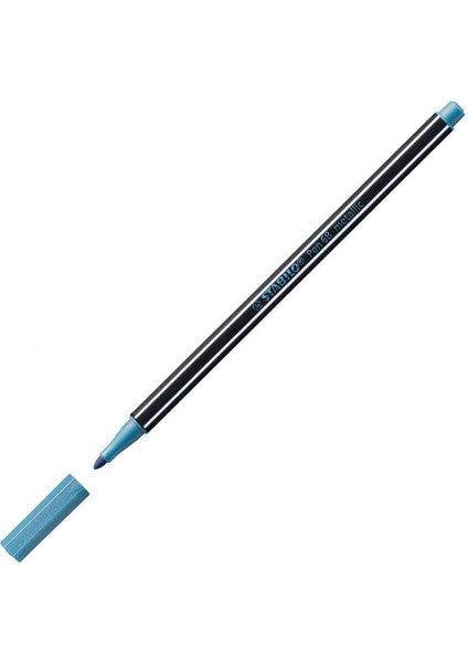 Keçe Uçlu Boya Kalemi 1 mm Metalik Mavi 68/841