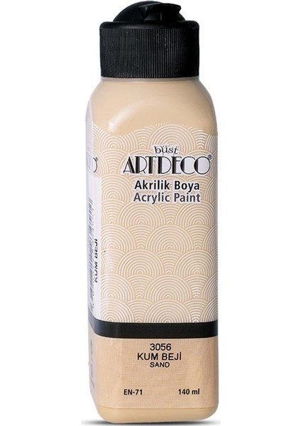 Akrilik Boya 140 ml Kum Beji 070R-3056