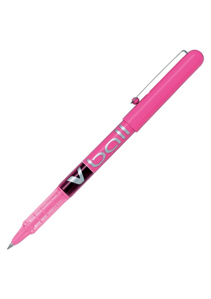 Roller Kalem V-Ball V System Bilye Uç 0.5 mm Pembe Bl-Vb5-P
