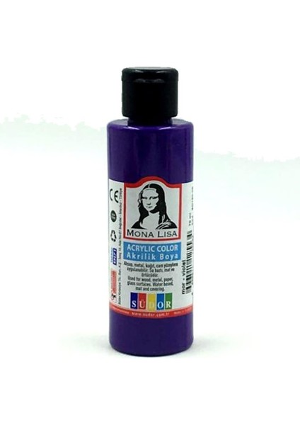 Akrilik Boya 70 ml Mor SD150-05