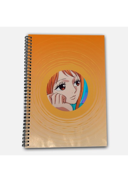 One Piece Nami Çizgisiz A4 Okul Defteri 72 Yaprak Model 3 - Hasır Şapka Serisi fiyatları