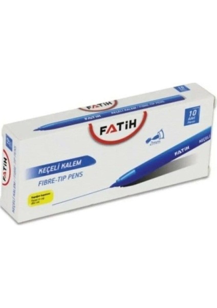 Keçeli Boya Kalemi Ofis Tipi Mavi 34030