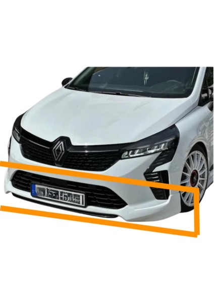 Clio 5.5 Makyajlı Kasa 2022 Üstü Ön Tampon Eki (( Boyasız ))