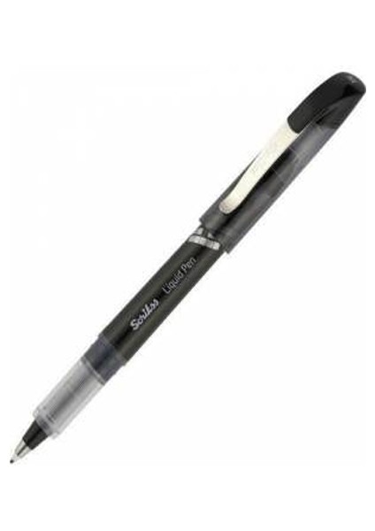 Roller Kalem Liquid Pen Konik Uç Siyah Lp-68