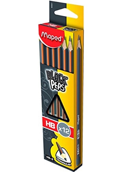 Kurşun Kalem Siyah Pep S Hb 12 Li