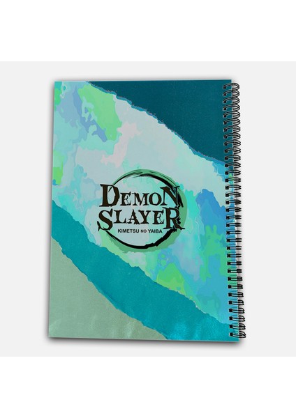 Demon Slayer Inosuke Çizgili A4 Okul Defteri 72 Yaprak Model 1 modelleri