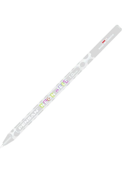 Jel Kalem Jely 1.0 mm Neon Beyaz 2801