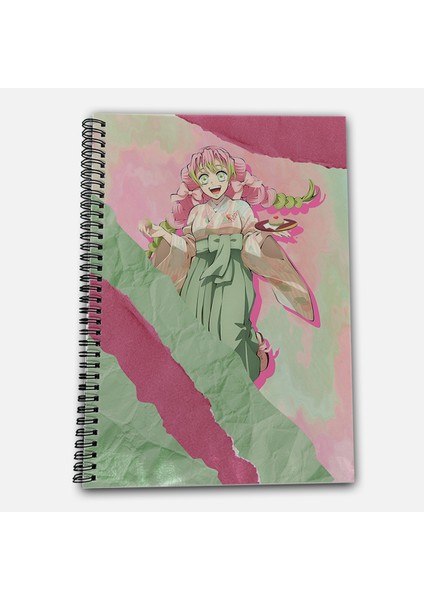 Demon Slayer Mitsuri Çizgisiz A4 Okul Defteri 72 Yaprak Model 1 fiyatları