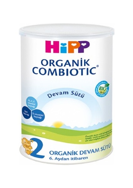 Hipp 2 Organik Combiotik Devam Sütü 350 gr