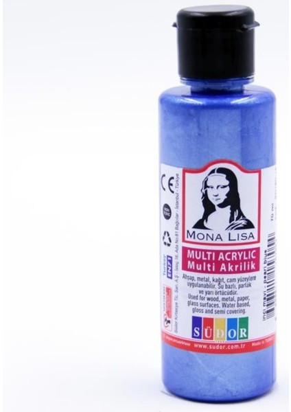 Multi Akrilik 70 ml Inci Mavi SD160-15