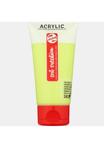 Akrilik Boya Tac 75 ml Yeşilısh Sarı 3511243M