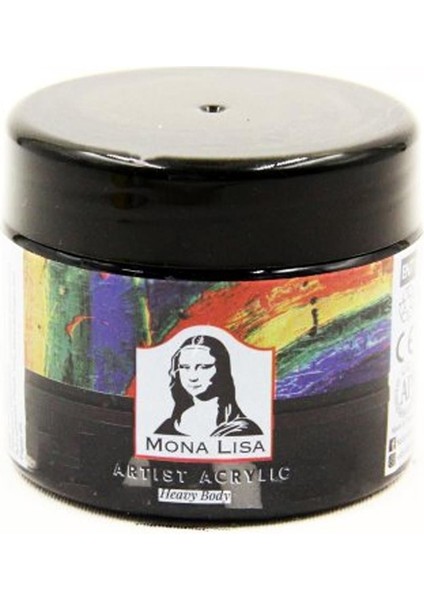 Akrilik Boya 125 ml Siyah 701