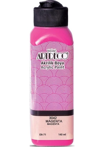 Akrilik Boya 140 ml Magenta 070R-3042