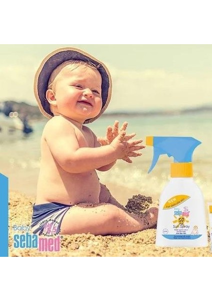 Sebamed Baby Çok Yönlü Koruyucu Güneş Spreyi SPF50 200 ml 2 Adet modelleri