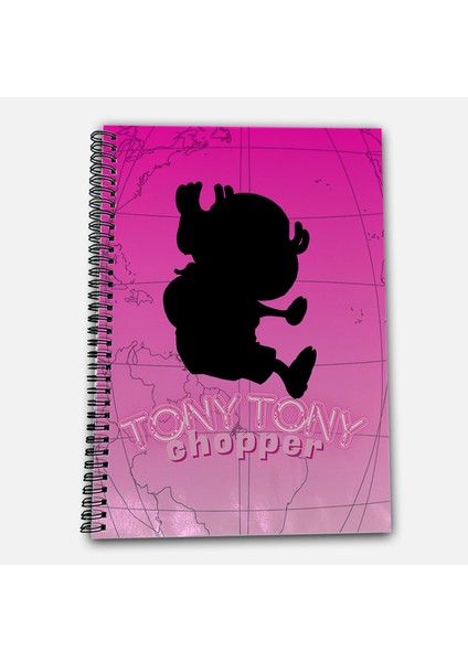 One Piece Chopper Çizgili A4 Okul Defteri 72 Yaprak Model 2 - Hasır Şapka Serisi fiyatları
