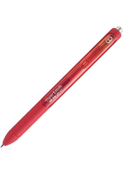 Jel Kalem Inkjoy Gel Üstten Basmalı Kırmızı