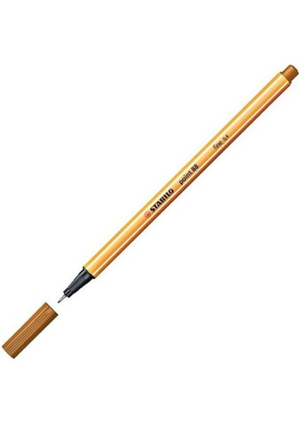 Keçe Uçlu Ince Kalem 88 Point 0.4 mm Haki 88/89