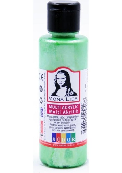 Multi Akrilik 70 ml Inci Yeşil SD160-17