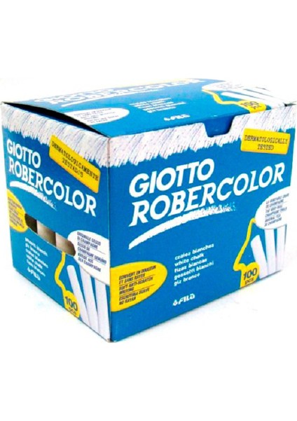 Tebeşir Yuvarlak Tozsuz 100 Lü Beyaz 538800